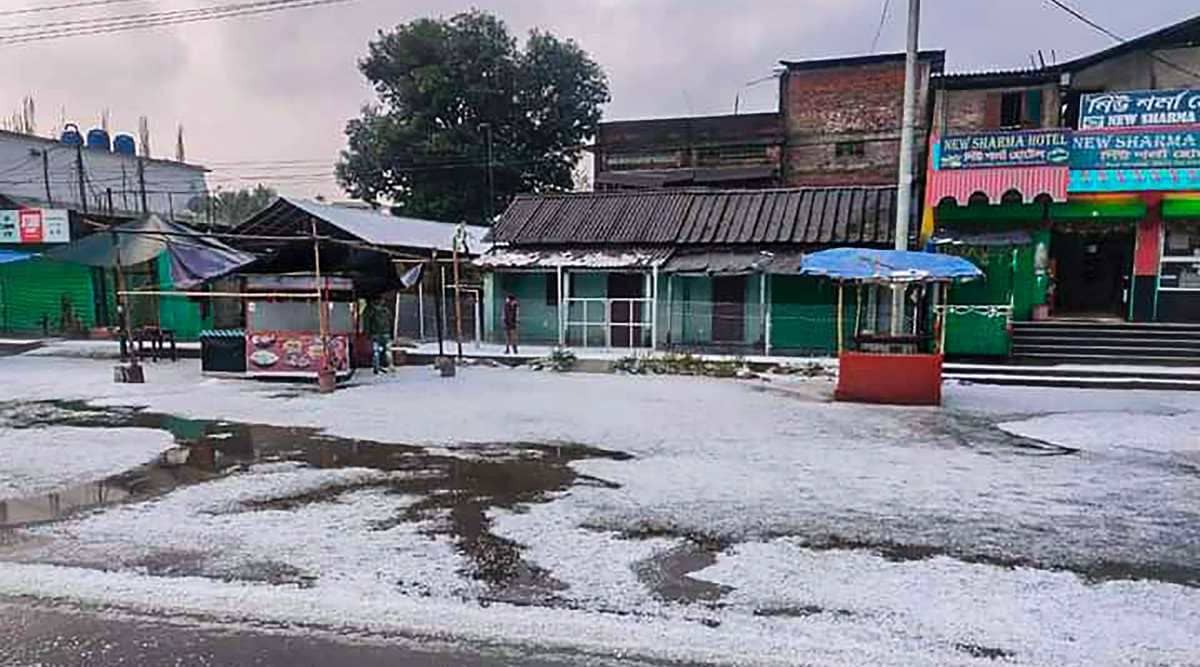 Hailstorm hits Assam; over 500 houses damaged | North East India News
