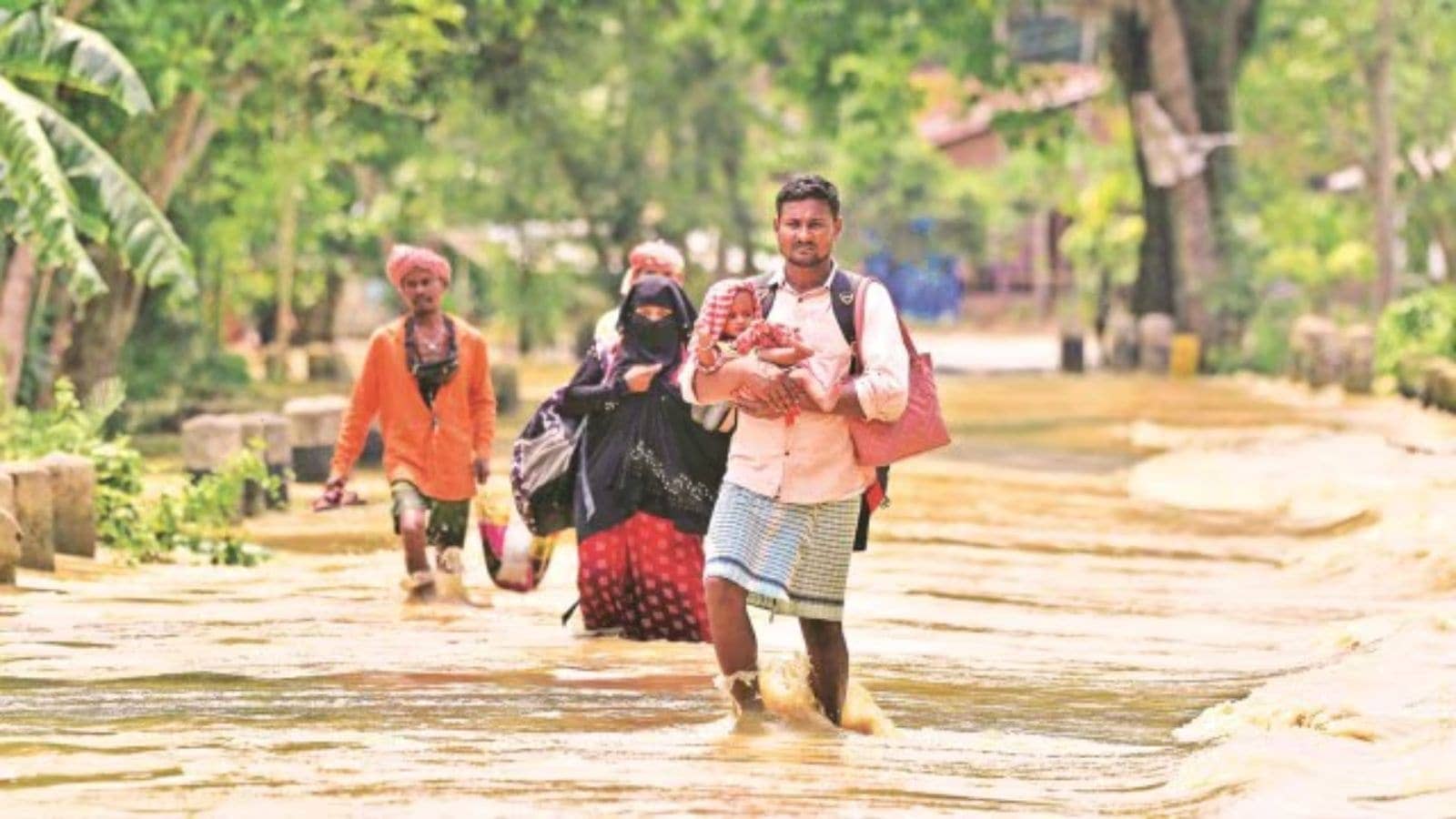 Several rivers in Assam flowing above danger level: CWC | North East India News