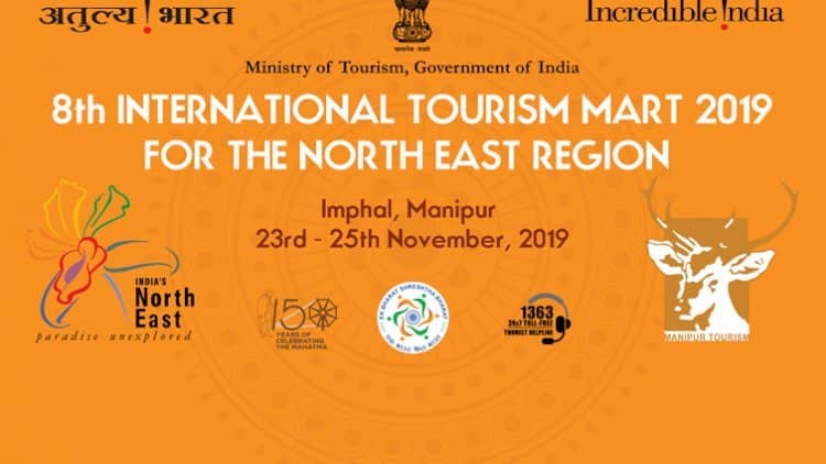 Madhya Pradesh Tourism exhibits its Tourism Products to explore potential with Manipur at the ‘INTERNATIONAL TOURISM MART 2019’ held at Imphal